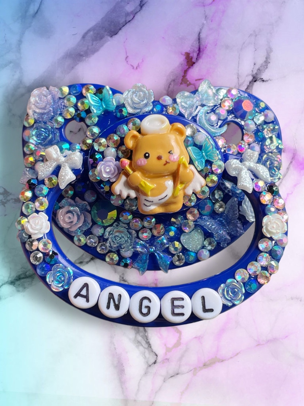 ANGEL Adult Deco Paci - Adult Little Space Pacifier - Rave Dance Paci